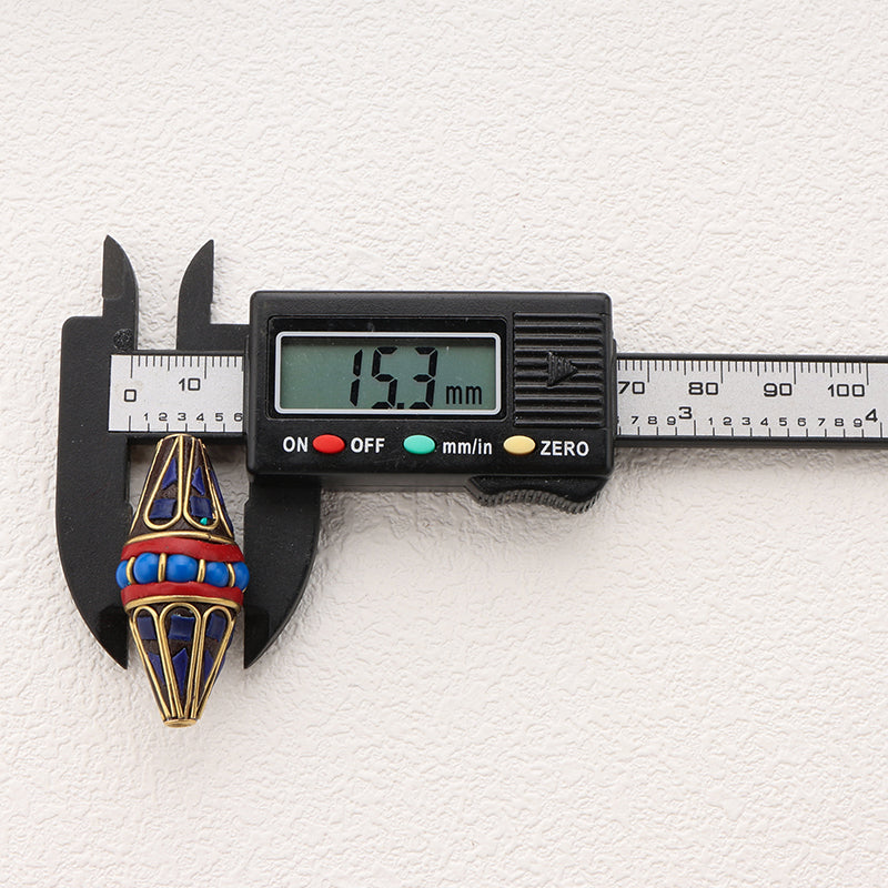 Handmade Indonesia Beads Brass Clay Tibetan Styles Bead for DIY jewlery Making