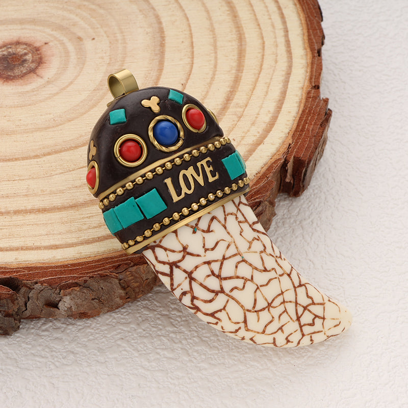 Traditional Indonesia Beads Top Quality Pendant For DIY Jewelry Making