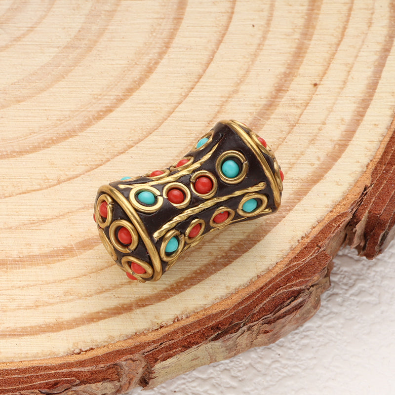 Tarnish Free Brass Wires Beads Handmade Clay Beads for DIY Jewelry Making