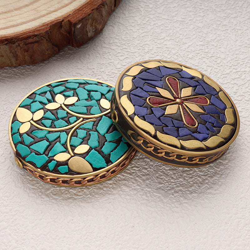 Round Indonesia Beads Brass Clay Top Quality Bead for Jewelry Making