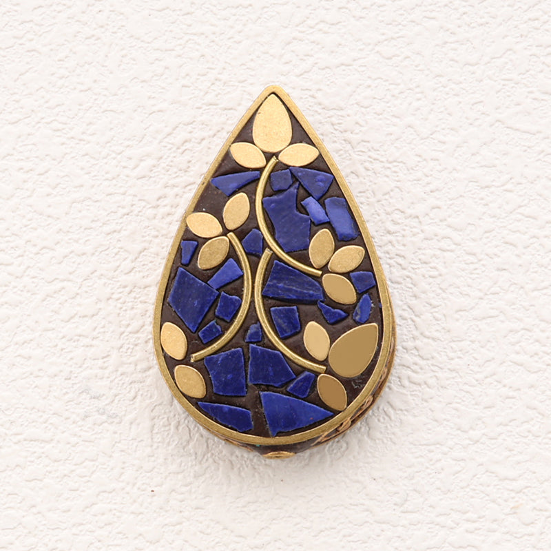 High Quality Indonesia Beads Big Size Brass Clay Handmade Bead for Jewelry Making