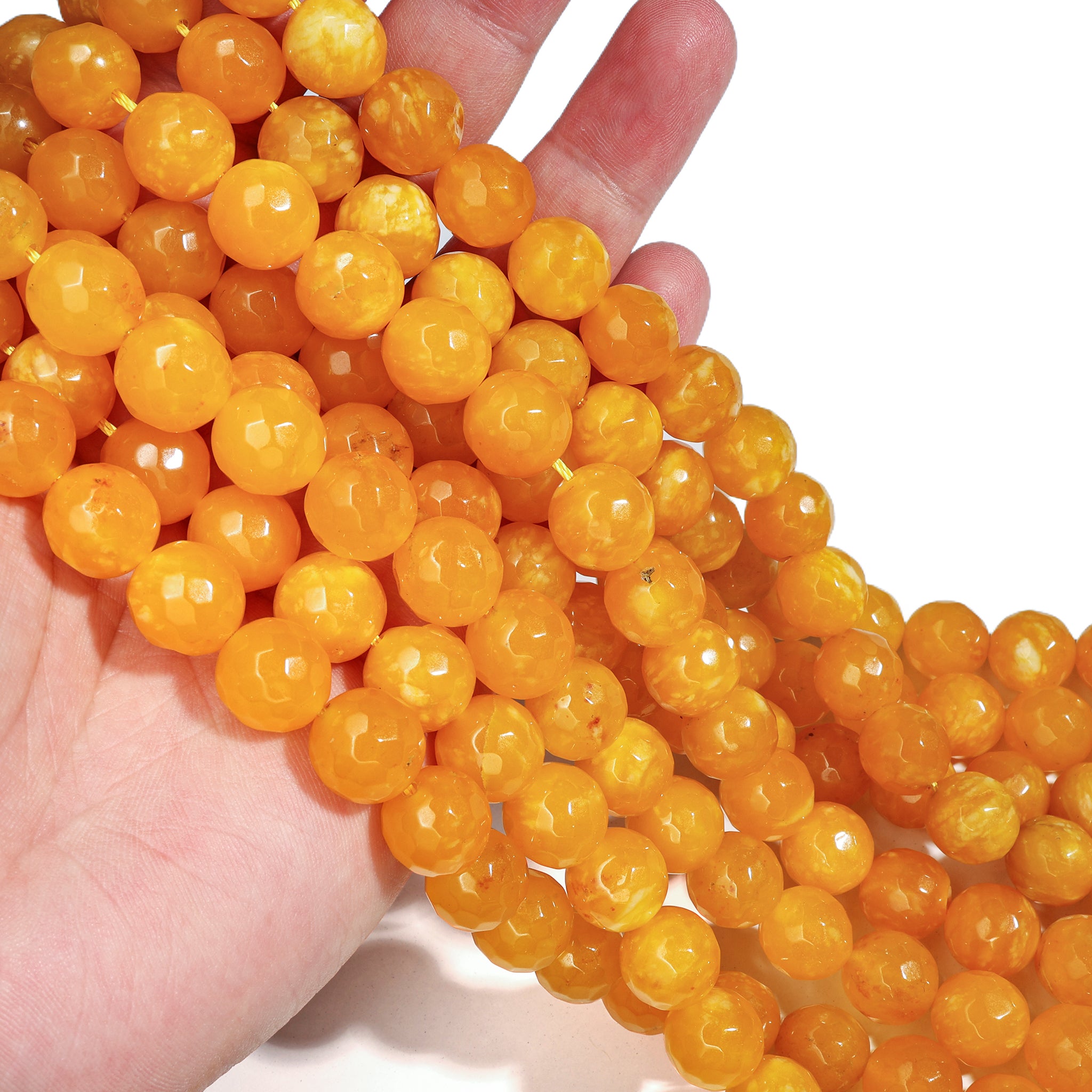 12mm Orange Agate