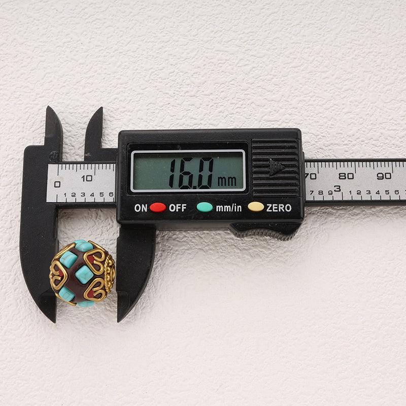 Handmade Brass Clay Beads Delicate Quality Coral Beads for DIY jewelry Making