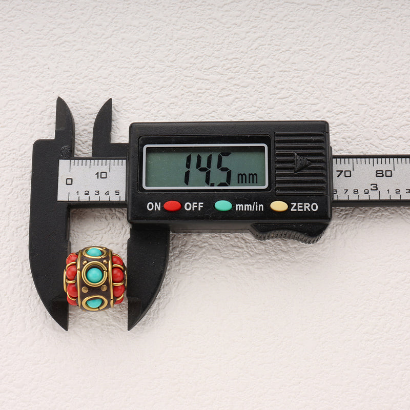 Handmade Brass Clay Beads Delicate Quality Coral Beads for DIY jewelry Making