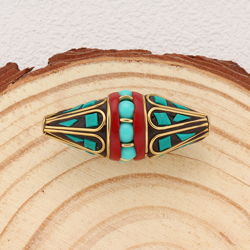 Top Quality Indonesian Beads Clay Brass Beads For DIY Jewelry Making