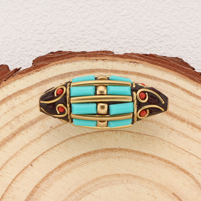 Top Quality Indonesian Beads Clay Brass Beads For DIY Jewelry Making